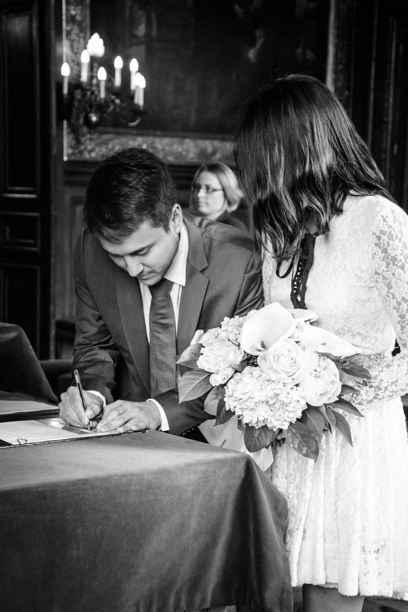 cérémonie de mariage photo prise par Manu Mayeur