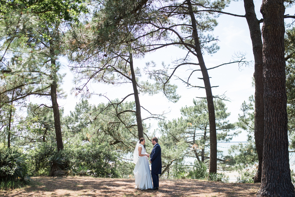 mariage au Tir au Vol sur le bassin d'Arcachon