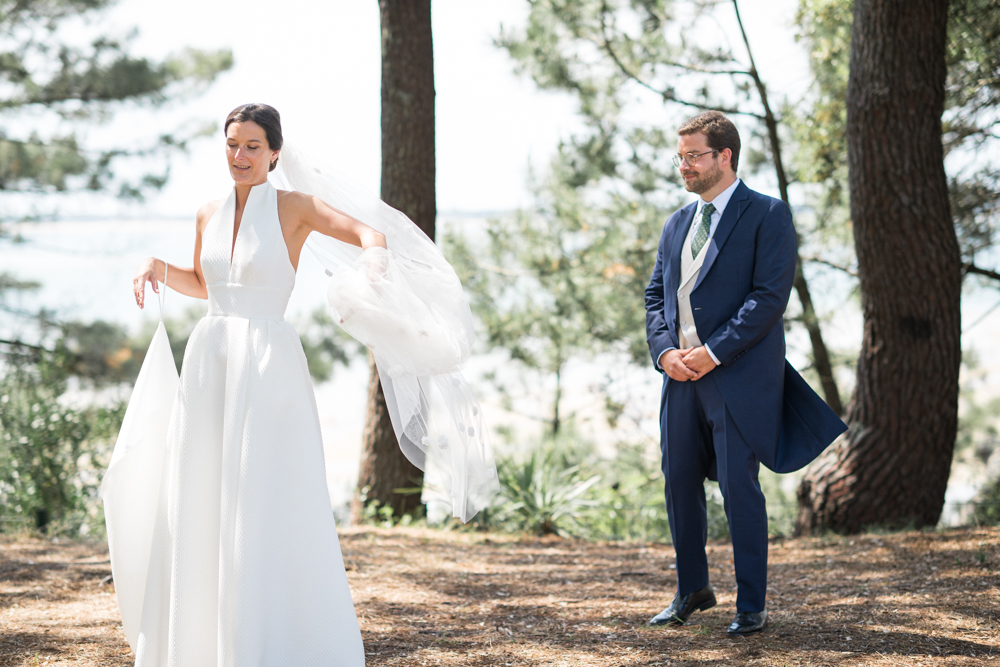 mariage au Tir au Vol sur le bassin d'Arcachon