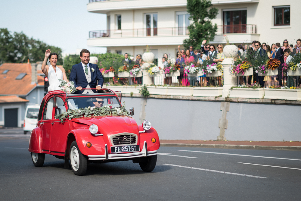 mariage au Tir au Vol sur le bassin d'Arcachon