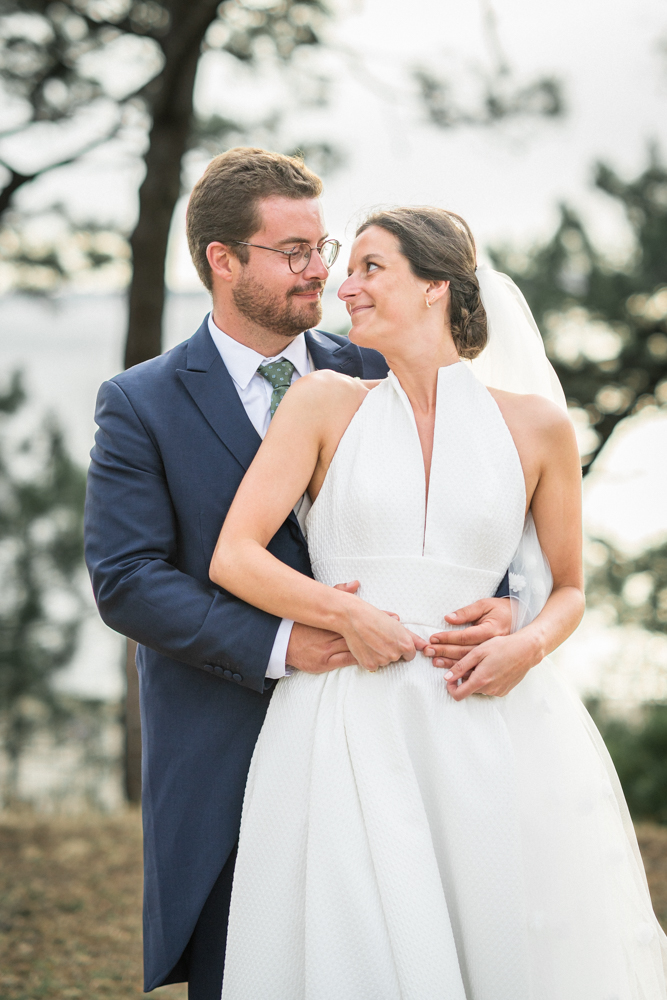 mariage au Tir au Vol sur le bassin d'Arcachon