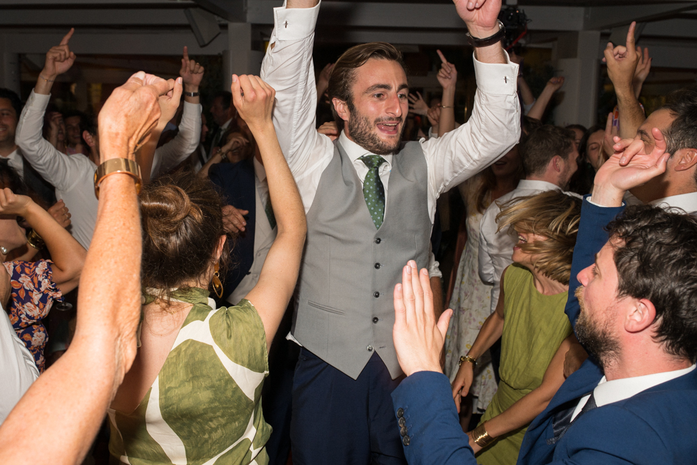 mariage au Tir au Vol sur le bassin d'Arcachon