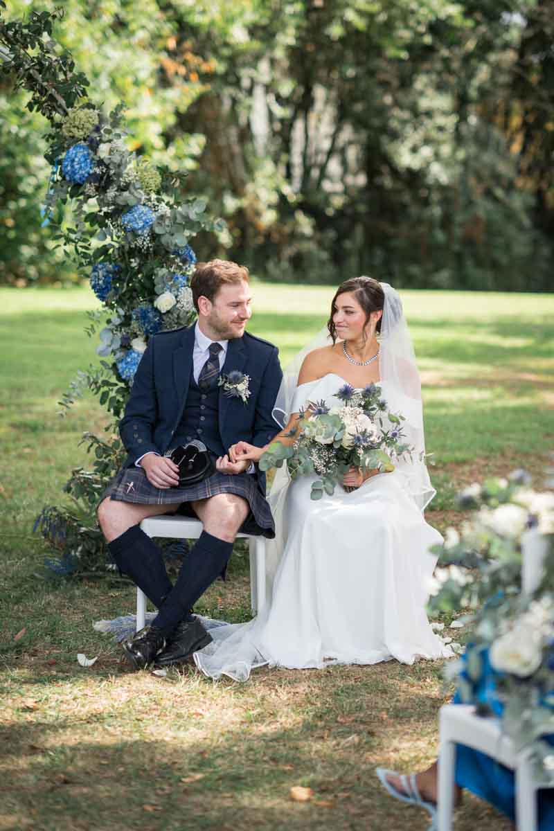 cérémonie laïque de mariage au château La Chèze à Floirac près de Bordeaux